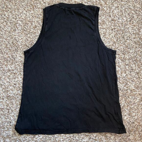 Prana Everyday Tank Womens S Black Vintage Wash Standard Fit Regenerative Cotton - Picture 5 of 9